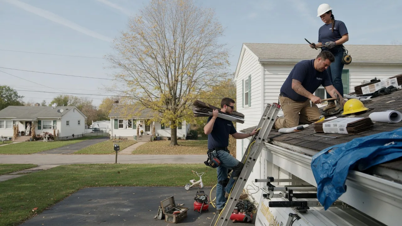 Local Roofing Contractors in Longview, IL near me